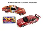 1977 BOB JANE A9X TORANA BATHURST CAR + HOLDEN WINS AT BATHURST 1:18 SCALE MODEL