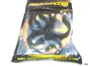 Aeroflow Cushioned P Clamps Black 5 pack AF158-24BLK