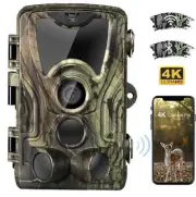 4K Live Video APP Hunting Trail Camera 30MP Bluetooth Control Wildlife Cameras