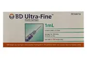 BD Ultra-Fine Insulin Syringe 1mL 29G x 12.7mm - Box/100 326719