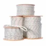 Composite Poly Double Braid Cable Pulling Rope Up to 18,000Lbs Break Strength