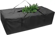 Christmas Tree Storage Bag 7.5-9 Ft, Heavy Duty Xmas Tree Storage Bag with Handle and Zipper, Extra Large Tree Bags for Christmas Tree Storage