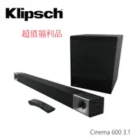 在飛比找PChome24h購物優惠-福利品【Klipsch】 Cinema 600 3.1聲道號