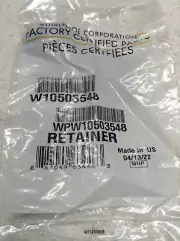 NEW Genuine OEM Whirlpool Dishwasher Access Panel Retainer W10503548