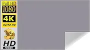 for Home Theater Cinema Indoor Outdoor Backyard Pa Projection Screen Reflective Fabric Cloth High Brightness 72 84 92 100 110 120 130 133 Inch for DLP LED 3D Projector Beamers(130 inches)