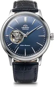 [ORIENT] Bambino RN-AG0008L Men's Automatic Watch, Mechanical Automatic, Open Heart, navy, Wristwatch automatic,hand-wind