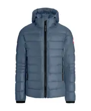 Canada Goose Crofton Hooded Down Jacket S,L Ozone Blue