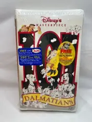 Disney's 101 Dalmatians VHS Masterpiece Collection New Sealed 1999