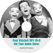 Paul Winchell Forever Tops OTR Old Time Radio Shows MP3 On CD 8 Episodes