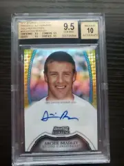 2011 Bowman Sterling Prospect Autog Gold Refractors Archie Bradley /50 BGS 9.5