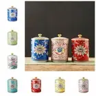 Vintage Tea Canister Ceramics Versatile Storage Can Cookie Jar Home Supplies