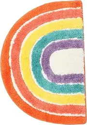 VILLFUL Box Rainbow Cat Litter Mat Non Slip Design Soft and Durable Cat Litter Pad for Indoor Use and Easy Cleaning