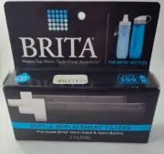 Brita Replacement Water Bottle Filter 2 Pack Fits Hard Sided & Sports Bottles