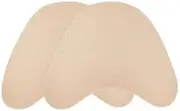 yuksok 6x2Pcs Shoes Filler Forefoot Insert Reusable Toe Front Filler for Adult Shoes Too Big Men, Brown, 3 Pcs