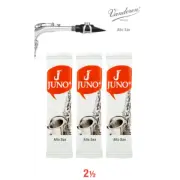Vandoren JUNO JSR6125/3 Alto Saxophone Reeds #2.5. (3 Reed Card)