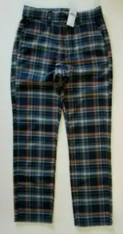 American Eagle Women's Checker Super Hi-Rise Skinny Trouser Pants NWT $49.95