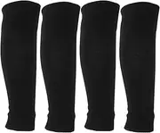 [INOOMP] 5sets Skin-Friendly Calf Compression Sleeve Men Football Leg Protector Running Pressure Socks 2pairs*5