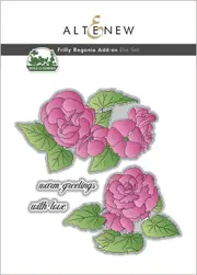 Altenew Build-A-Garden- Frilly Begonia Add-on Die Set
