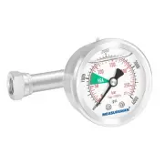 HEA Spraying Pressure Gauge 0-4000PSI,1/4" NPT Fittings,Assembly with T Piece...
