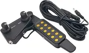 TEMPNAP Acoustic Guitar Pickup Transducer -4 Piezo Pickup Volume Tone Control for Music Lovers