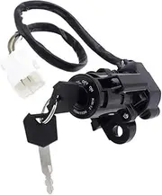 CACNPDPHZH 1 Set Motorcycle Ignition Start Switch Lock Fuel Tank Cap Cover Helmet Seat With 2 Key Kit Fit For Kawasaki Z1000 2010-2016