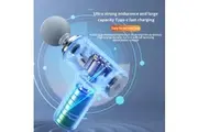 ALLIUMS Deep Tissue Muscle Massage Gun 4 Heads Relief Percussion Massager Vibration, RB-MG-203-GN