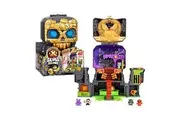 Treasure X Lost Lands Skull Island Skull Temple Mega Playset, 40 Levels of Adventure. 4 Micro Sized Action Figs. Survive The Traps and Discover Guaranteed Real Gold Dipped Treasure