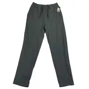Ideology Mens Jersey Open Bottom Drawstring Sweatpants Charcoal Gray S
