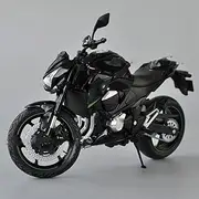 1:12 Diecast Motorcycle for Kawasaki Z800 Simulation Model Children's Toy Decoration Birthday Gift (Color : Black)