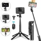 For iPhone 14/13 12/11 Pro/XS Max/XR/X/8/7 Samsung Bluetooth Selfie Stick Tripod