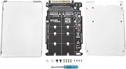 M.2 SSD to U.2 Adapter 2in1 M.2 NVMe and SATA-Bus NGFF SSD to PCI-E U.2 SFF-8639 Adapter PCIe M2 Converter,with