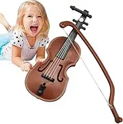 Miniature Violin Instrument - Miniature Polished Violin, Mini Musical Instrument for Kids | Decorative Mini Violin Ornament, Musical Instrument for Home Decoration, Mini Violin for House Presentation