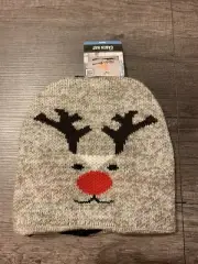 Field & Stream Cozy Cabin Hat Reindeer Youth OSFM
