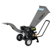 Ducar 7HP Wood Chipper Shredder Mulcher Grinder Petrol Silver