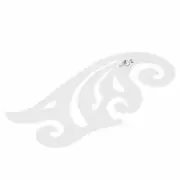 Designer Plastic Stencil Template Tool French Drafting Drawing Curve Ruler Clear