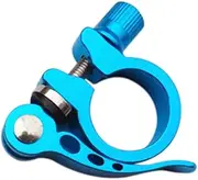 Road Bike Seatpost Clamp Aluminum Alloy Quick Release Clamp Lock Bike Accessory