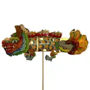 Decorative Hanging Lantern Festival Chinese Dragon Party Decor with Led Glow