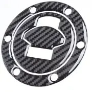 3D Carbon Fiber Tank Gas Pad Filler Cover Sticker Decals For R1200RT K1200S F650