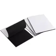 4 Sets 4x6 Inch Hook and Loop Tape Fastener with Adhesive Back for Home Office