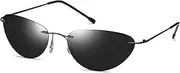 [RCXKOOM] The Matrix Neo Trinity Agent Smith Costume Sunglasses Men Women Rimless Black Glasses