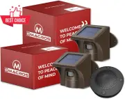 Solar Wireless Driveway Alarm 1/2 Mile Long Range Motion Sensor Outdoor Security
