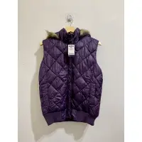 在飛比找蝦皮購物優惠-Hang Ten 紫色羽絨背心外套
