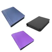 9 Pocket Game Card Album, Zippered Game Card Holder, 112 Double Sided Pocket
