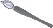 KICHOUSE Stainless Steel Decorating Spoons for Artistic Food Presentation Saucier Drizzle Spoons for Cakes and Plates Comfortable Handle for Restaurants and Catered Events