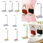 Handbag Rack Adjustable Height Handbag Display Stand for Store Shopping Mall