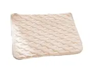 Plush upholstery strap for winter indoor warm square upholstery Heart - Beige (cushion) 50X50cm