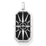 Thomas Sabo Pendant Compass Star Black