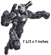 War Machine Wall Decal Marvel Avengers Logo Sticker Comics Peel Stick Art Vinyl