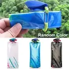 3PCS Reusable 700mL Sports Travel Collapsible Folding Drink Water Bottle AU NEW