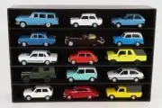 Vertical 5 Shelf Display Stand for all 1/43 1/64 Die-Cast Cars Models Brown